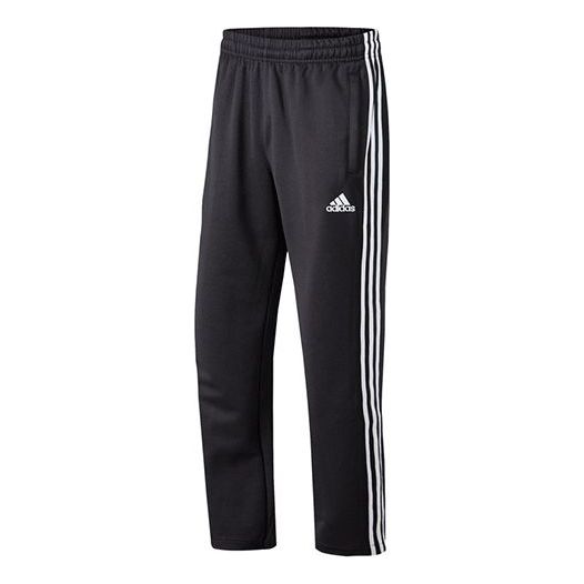 Men's adidas Straight Elastic Waistband Sports Pants/Trousers/Joggers Black TR30P2