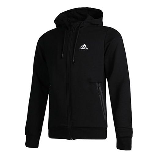 adidas Isc Htt Dk Athleisure Casual Sports hooded Jacket Black DY5764
