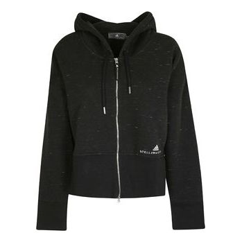 (WMNS) adidas Hoodie Zipper Jacket 'Black' CZ2287